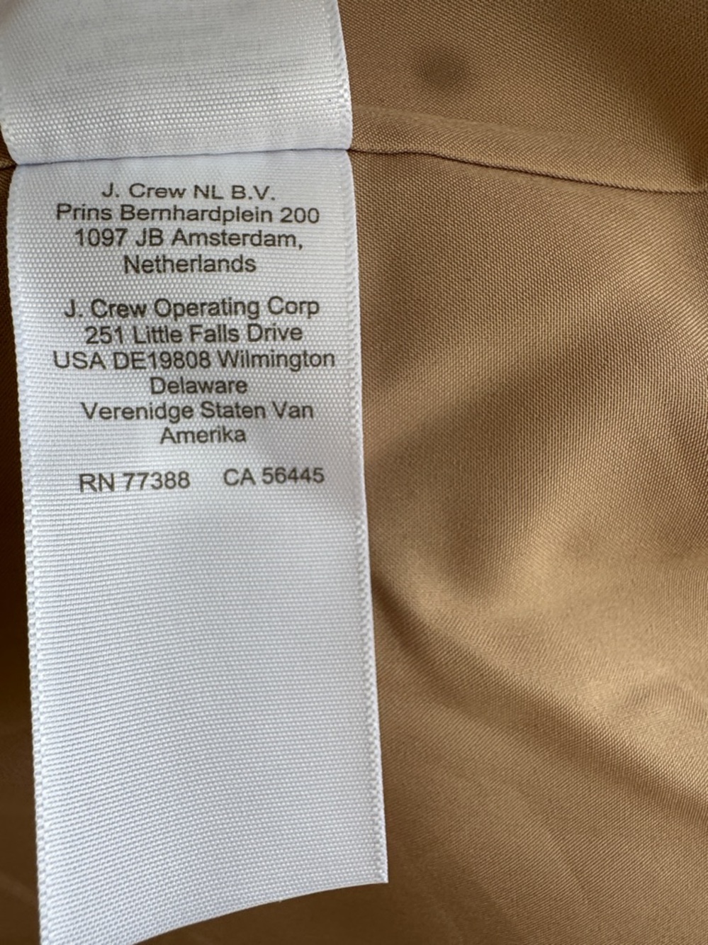 J. Crew Khaki Single-Button Blazer - Picture 11 of 11